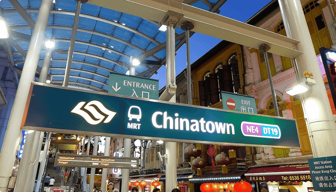 Singapore Chinatown MRT Station Singapore Chinatown MRT Station